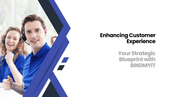 Enhancing Customer Experience: Your Strategic Blueprint with NexusBlue above a group of cheerful call center agents, creating a vibrant depiction of a positive workplace focused on customer satisfaction